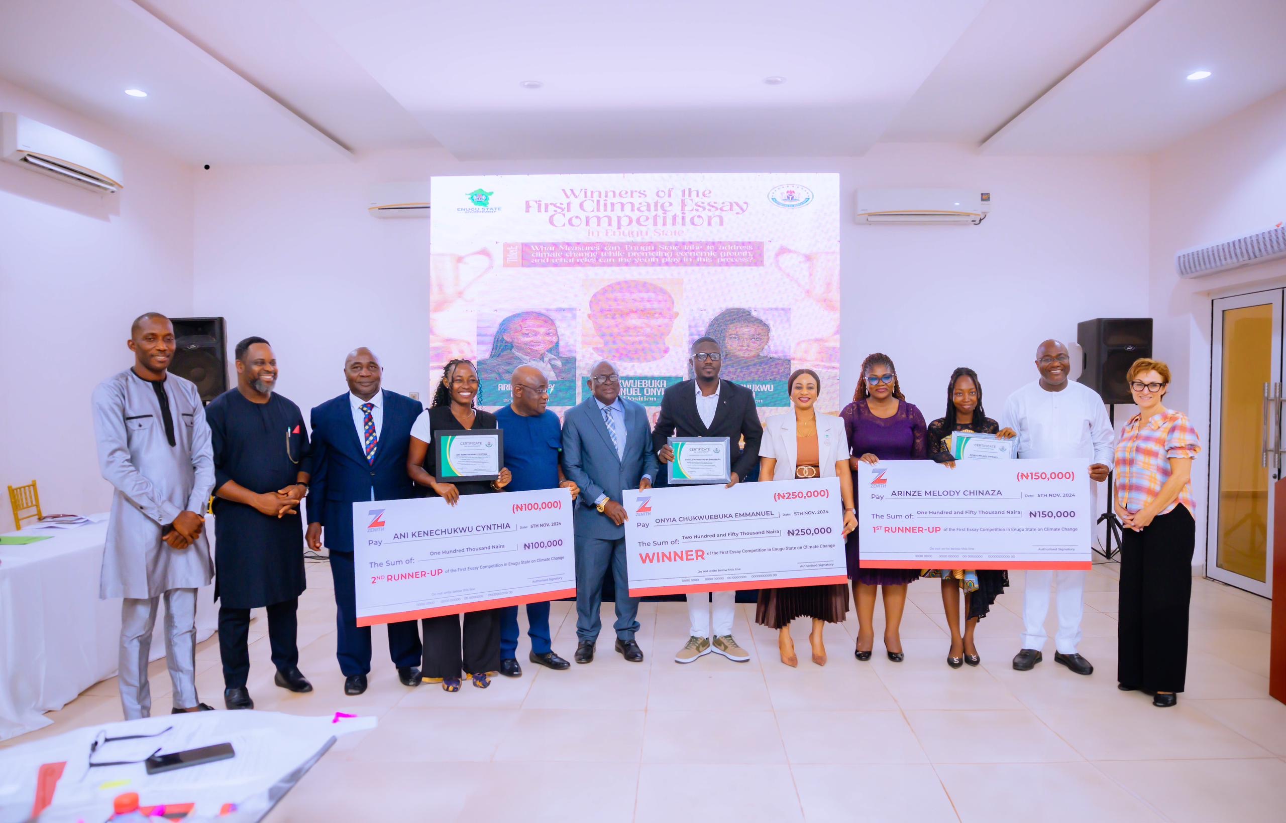Read more about the article ENUGU STATE GOVERNMENT MOVES TO ENLIGHTEN THE YOUTHS ON THE EFFECTS OF CLIMATE CHANGE