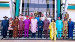 Read more about the article Gov. Mbah Congratulates New Ohanaeze Leadership, Says Ndigbo stronger together