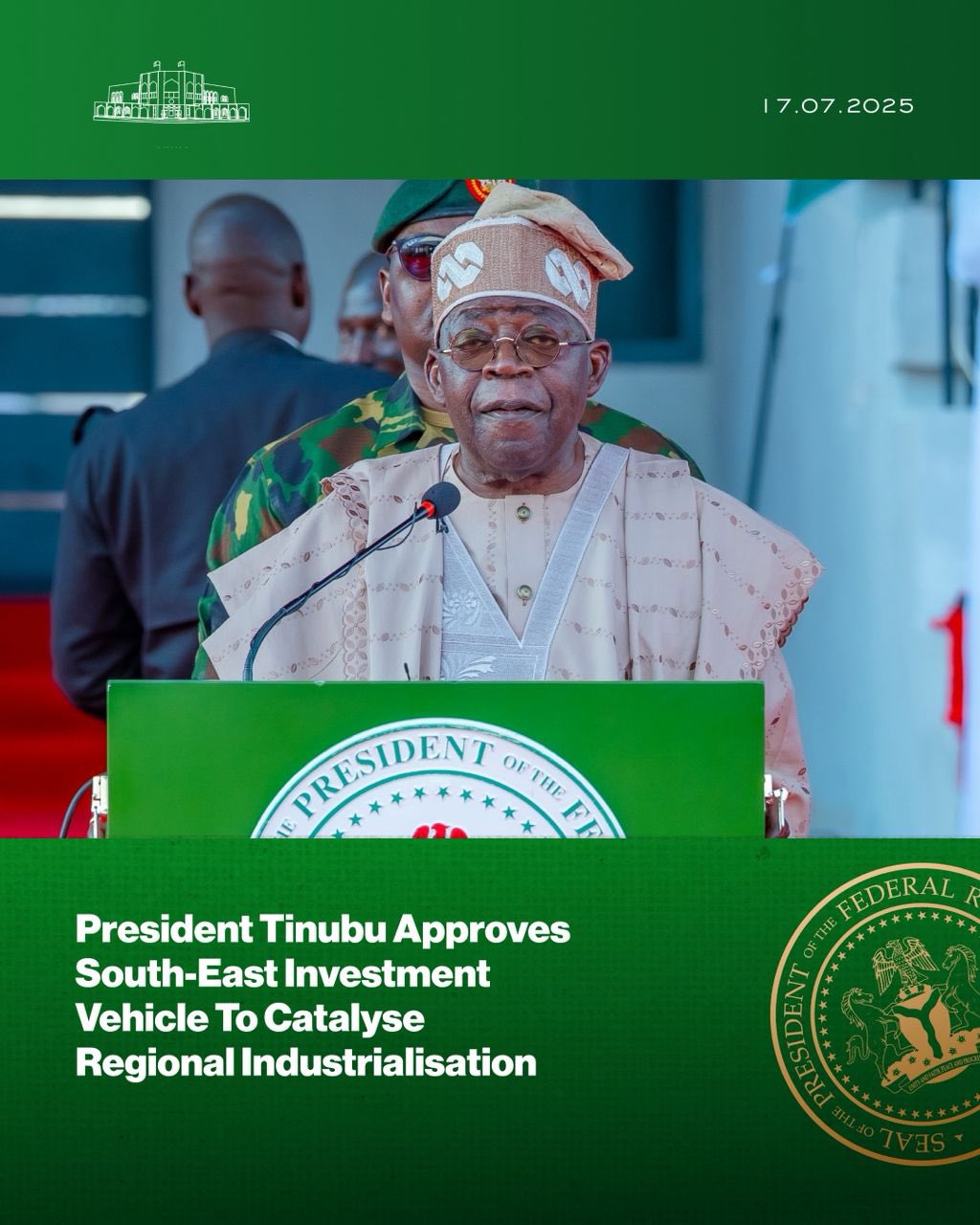 You are currently viewing Presidential Approval for the South East Investment Company (SEIC)