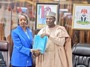 Read more about the article Yakubu Concludes Tenure, Hands Over to Agbamuche-Mbu as INEC’s Acting Chairman.
