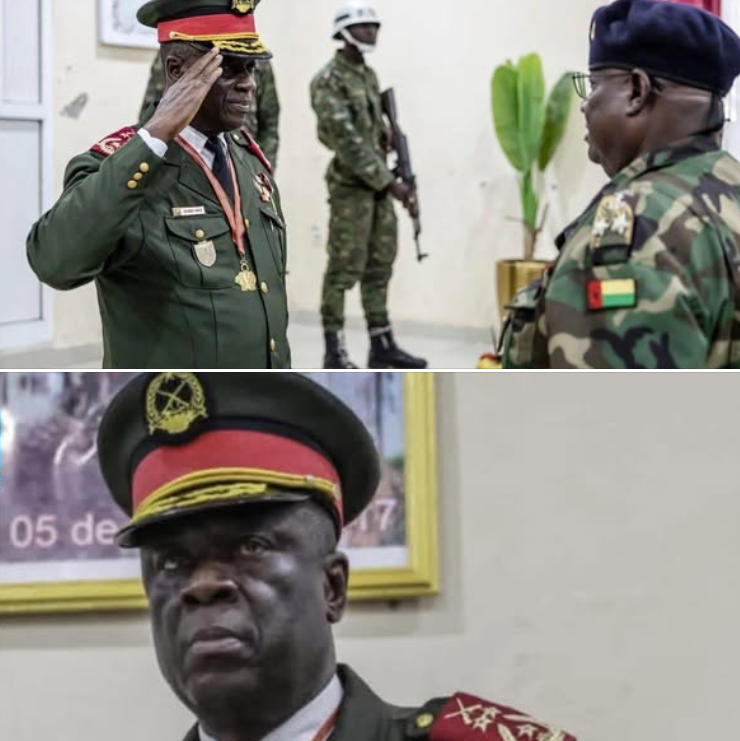 Read more about the article Guinea Bissau military leader sworn in today. General Horta Nta Na Man sworn-in as transitional president, army says