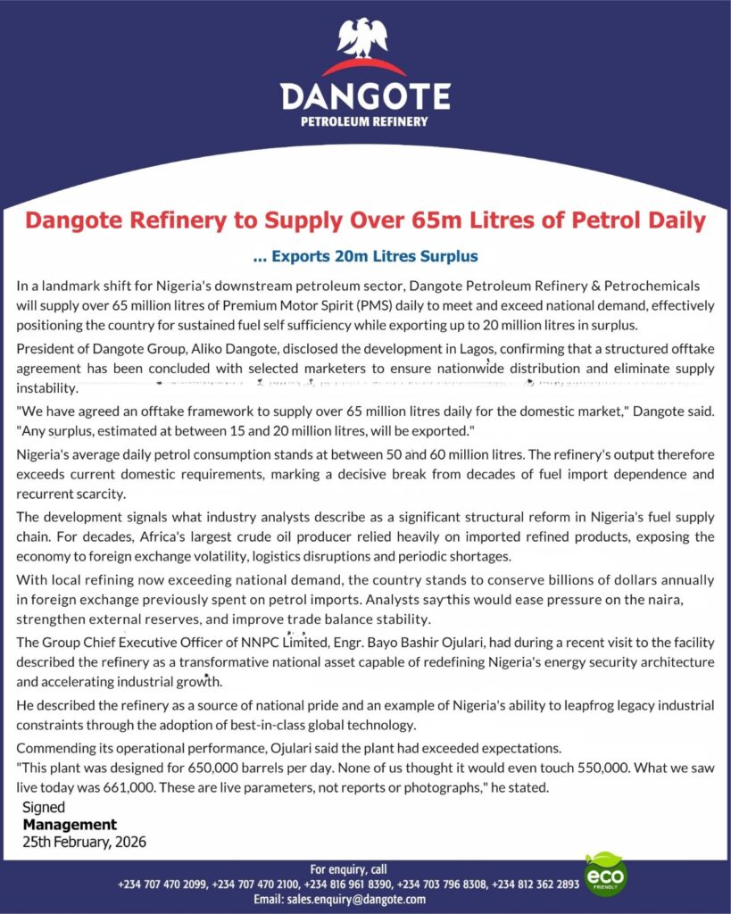 Dangote Refinery
Petroleum
NNPC
