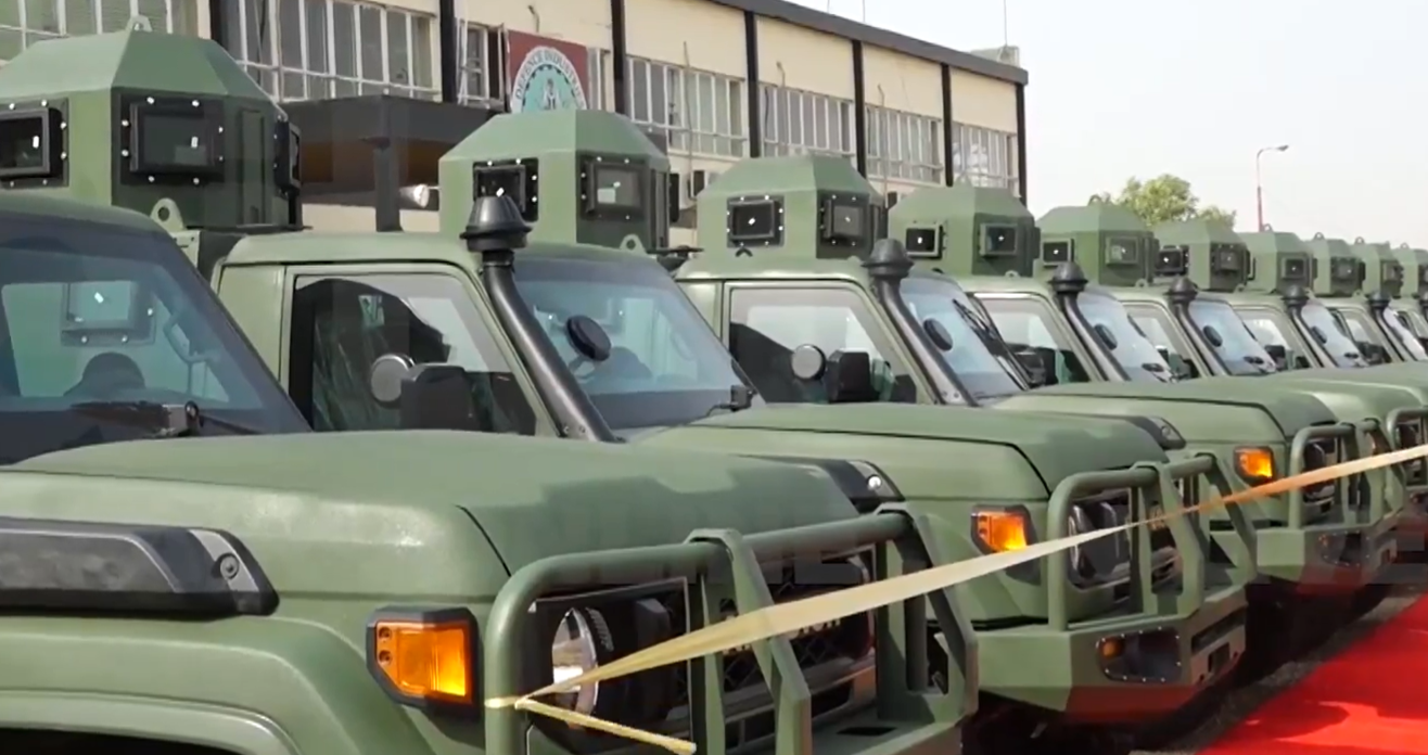 You are currently viewing Nigeria Takes Delivery of 15 Locally Produced Vanquisher Light Armoured Personnel Carriers