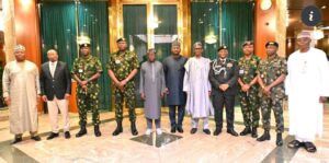 Read more about the article Security Chiefs Brief President Tinubu on Nationwide Anti Terror Operations