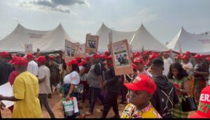 Read more about the article PDP Demonstrates Strength in Enugu as Party Leaders Rally Support at State Congress