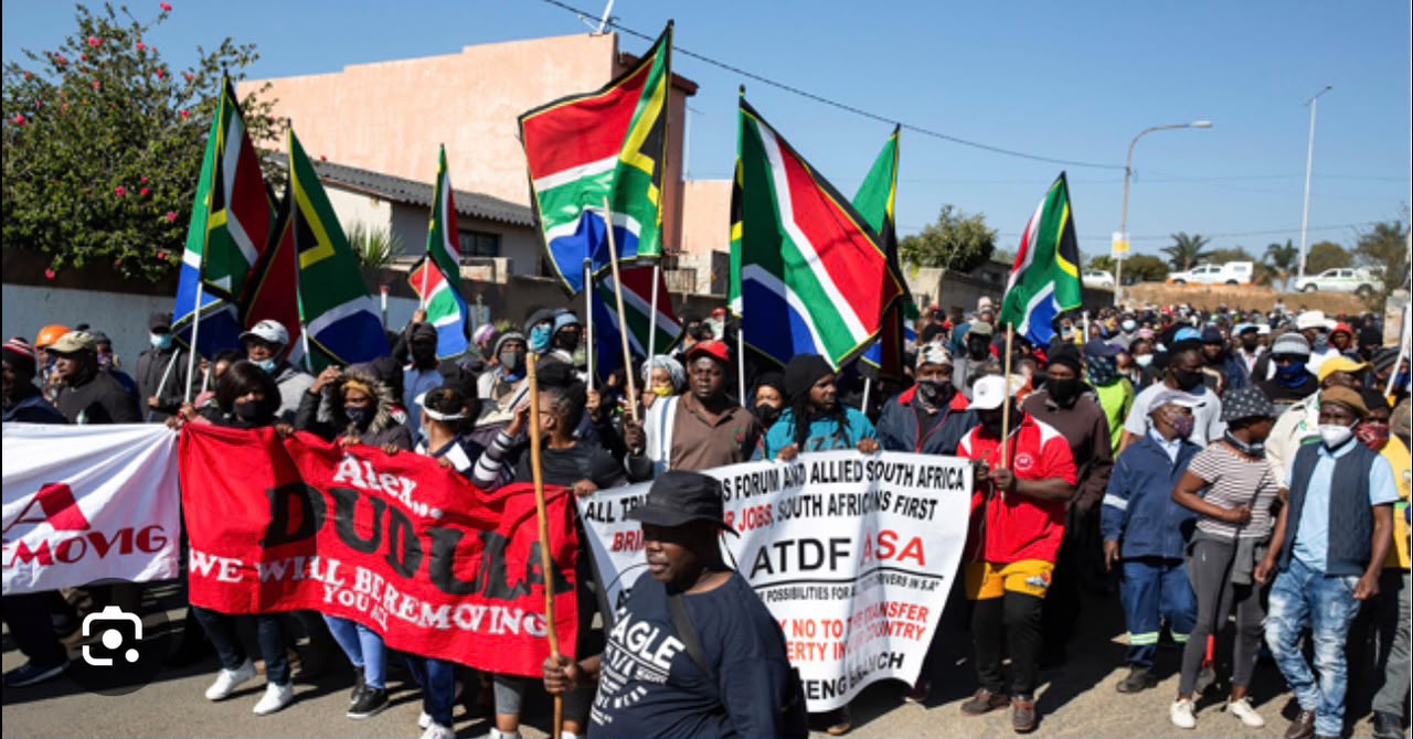 Read more about the article Protests Escalate in South Africa Against African Immigrants