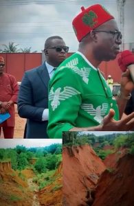 Read more about the article Anambra Governor Questions Residents Role in Gully Erosion Crisis